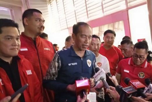 Timnas Indonesia Tahan Australia, Jokowi: Alhamdulillah - GenPI.co