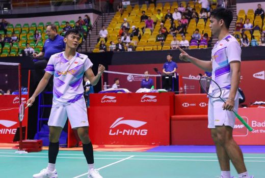 Fikri/Daniel Beber Kunci Bungkam Malaysia di Hong Kong Open 2024 - GenPI.co
