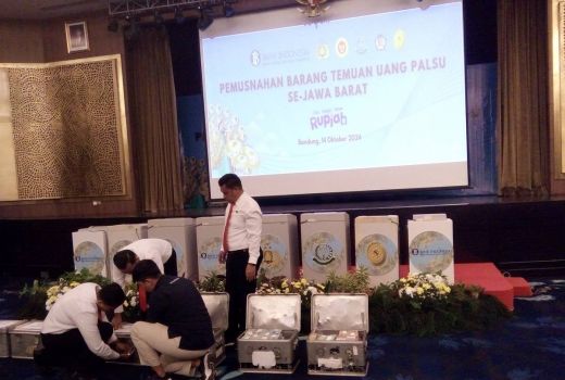 Bank Indonesia Bersama Botasupal Jawa Barat Musnahkan Temuan Uang Rupiah Palsu - GenPI.co