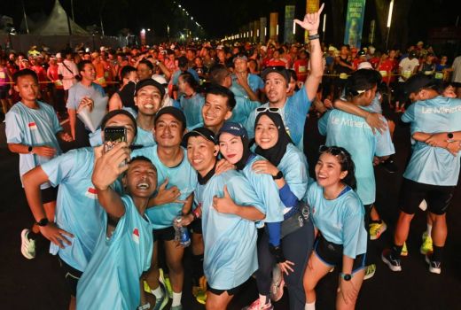 Kualitas Le Minerale Bantu Puluhan Pelari Indorunners Finish Perdana Full Marathon - GenPI.co