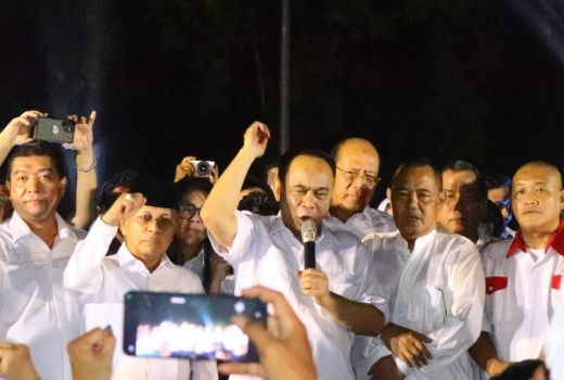 Ratusan Sukarelawan Prabowo-Gibran Gelar Tasyakuran demi Transisi Pemerintahan Lancar - GenPI.co