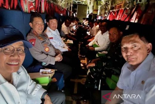 Ikuti Pembekalan di Magelang Para Menteri Naik Hercules, Ada yang Tegang hingga Doa Kencang - GenPI.co