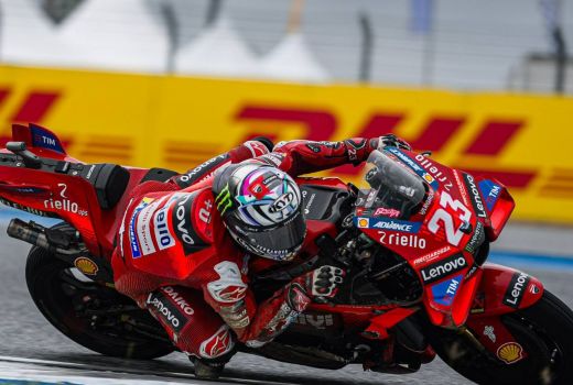 Juara MotoGP Thailand 2024, Francesco Bagnaia: Berkah Hujan - GenPI.co