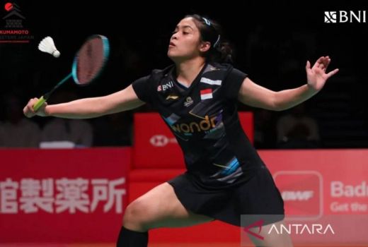Gagal di China Masters 2024, Gregoria Mariska Langsung Fokus BWF World Tour Finals - GenPI.co