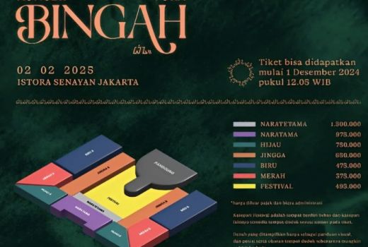 Daftar Lengkap Harga Tiket Konser Yura Yunita, Termurah Rp 375 Ribu - GenPI.co
