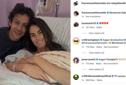 Valentino Rossi Resmi Jadi Ayah Dua Anak, Ini Sambutan Manisnya untuk Gabriella - GenPI.co