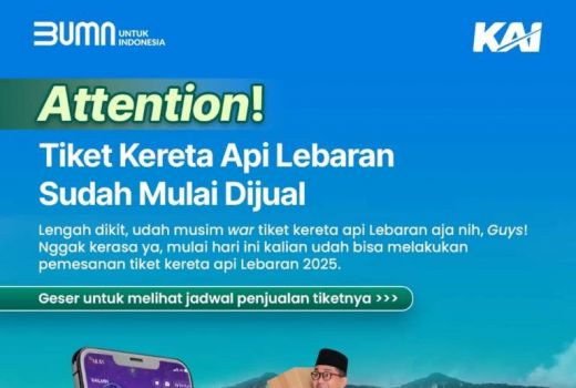 Jangan Sampai Kehabisan! Tiket Kereta Api Mudik Lebaran 2025 Sudah Bisa Dipesan - GenPI.co