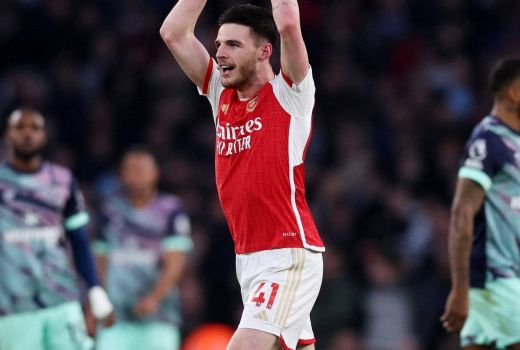 Declan Rice Tidak Peduli Liverpool Jauh di Atas Arsenal - GenPI.co