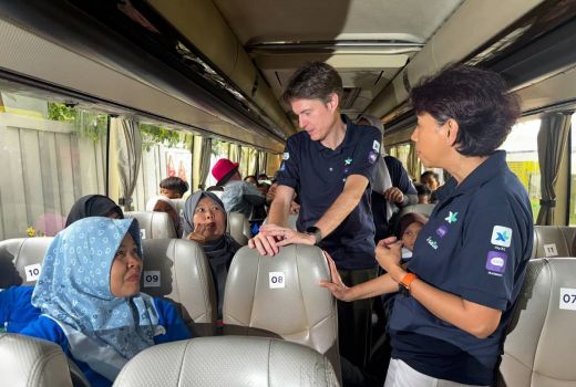 Lebaran 2025: Ratusan Pengecer dan Karyawan XL Axiata Ikut Mudik Gratis - GenPI.co