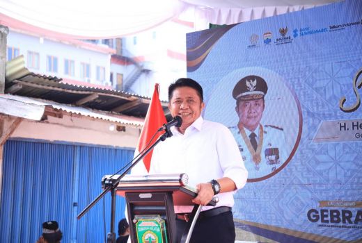 Dukung Program 3 Juta Rumah Presiden Prabowo, Gubernur Herman Deru Launching Gebrak Kota Palembang  - GenPI.co