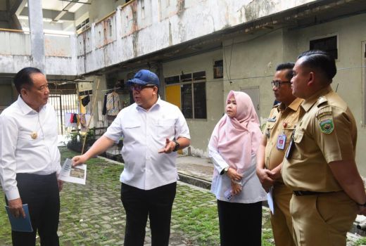 Pemprov Sumsel- Kementerian PKP RI Sinergi Revitalisasi Rusunawa Pekerja Palembang - GenPI.co