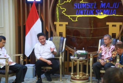 Gubernur Sumsel Herman Deru dan Rektor UNSRI Bahas Kerja Sama Kelembagaan dan Transportasi Mahasiswa - GenPI.co