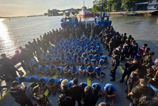 100 Napi Bandel Asal Riau Dipindah ke Nusakambangan, di Sel Khusus Diawasi Penuh CCTV - GenPI.co