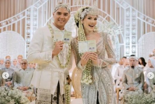 Alyssa Daguise Bahagia Menikah dengan Al Ghazali, Alhamdulillah Sah - GenPI.co
