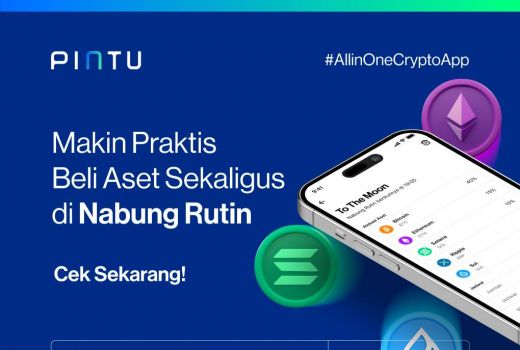 PINTU Luncurkan Fitur Auto DCA Multiple Asset, Pengguna Bisa Nabung Rutin Sampai 50 Aset Crypto Sekaligus - GenPI.co