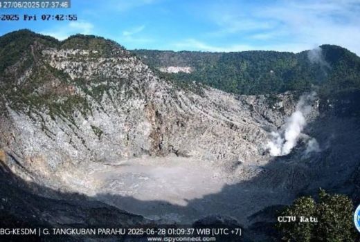 Aktivitas Gunung Tangkuban Parahu Meningkat, Badan Geologi: Status Masih Normal - GenPI.co