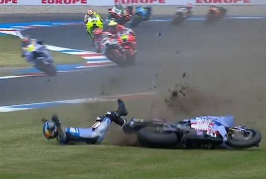 Tekanan Rem Jadi Biang Kerok Alex Marquez Jatuh di MotoGP Belanda 2025 - GenPI.co
