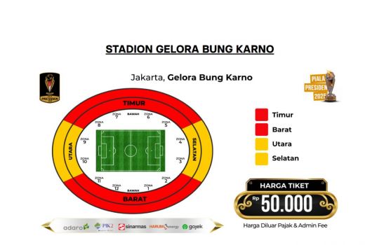 Tiket Laga Pembuka Piala Presiden 2025 Telah Resmi Dijual - GenPI.co