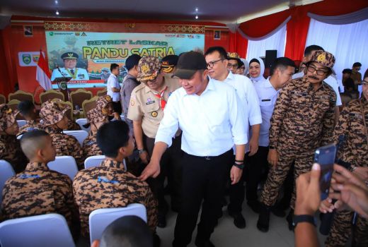 Retret Bumi Perkemahan Gandus Inisiasi Herman Deru Siap Cetak 100 Laskar Pandu Satria - GenPI.co