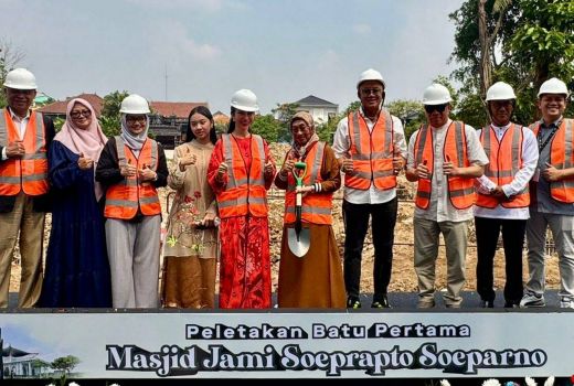 Pembangunan Masjid Jami Soeprapto Soeparno Dimulai, Target Selesai Juni 2026 - GenPI.co
