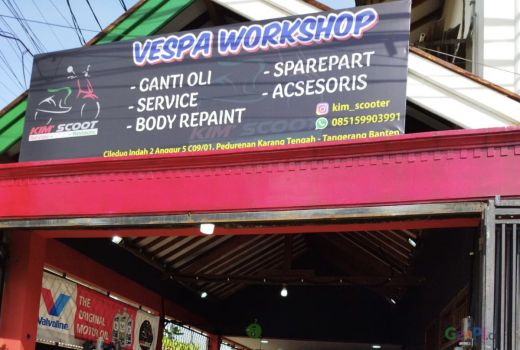 Spesial Imlek, Bengkel Ini Berikan Servis Motor Vespa Gratis - GenPI.co