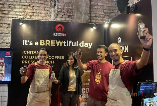 Ichitan Jadi Pelopor Botol Kemasan Cold Brew Coffe Latte Pertama - GenPI.co