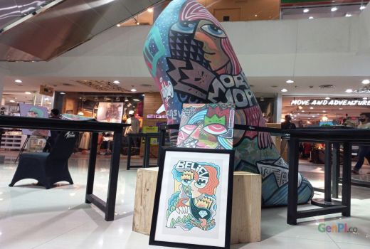 Pecah! Morehope Indonesia Gelar Art Exhibition di Plaza Atrium - GenPI.co