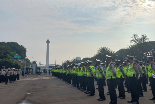 Pesan Polisi ke Peserta Demo 11 April, Sampai Jam 18.00 WIB Aja - GenPI.co