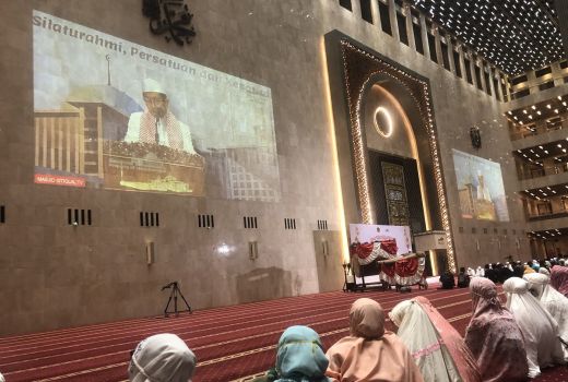 Sambut Idulfitri 1443 H, Masjid Istiqlal Gelar Takbiran Nasional - GenPI.co