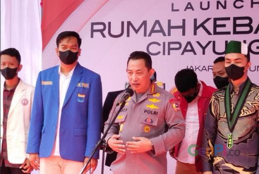 Resmikan Rumah Kebangsaan, Kapolri: Tempat Mahasiswa Berdiskusi - GenPI.co