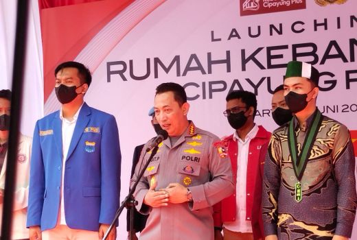 Kapolri Listyo Sigit Resmikan Rumah Kebangsaan Cipayung Plus - GenPI.co