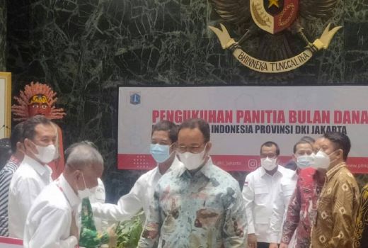 Anies Baswedan Sahkan Panitia Bulan Dana PMI - GenPI.co