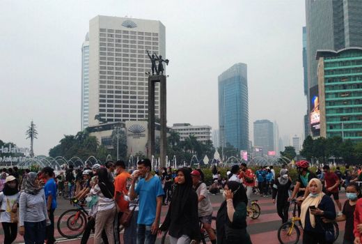 Kasus Covid-19 DKI Naik, Banyak Warga Tak Pakai Masker Saat CFD - GenPI.co