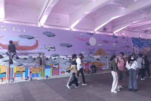 Keren! Mural Thor: Love and Thunder Berpadu dengan Unsur Lokal - GenPI.co
