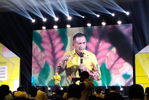 Teriakan Airlangga Presiden Nyaring di Rakornas Golkar - GenPI.co