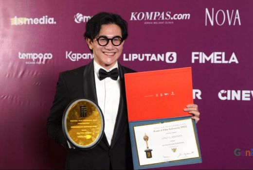 Vino G Bastian Raih Penghargaan Aktor Pilihan Penonton di FFI 2022 - GenPI.co