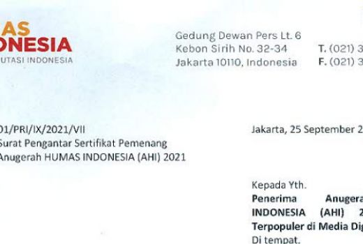 Pemerintah Provinsi Bali Dapat Penghargaan AHI 2021, Apa Itu? - GenPI.co BALI