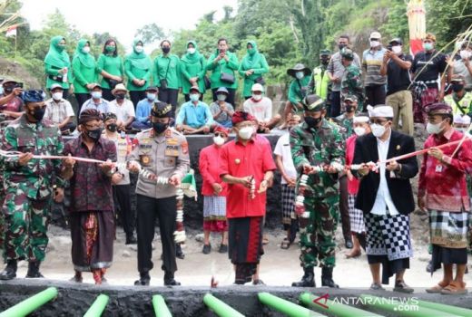 Bareng Gubernur Bali, Kodam Udayana Atasi Kekeringan Tabanan - GenPI.co BALI
