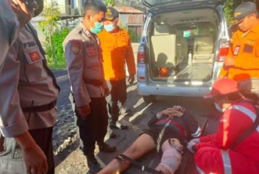 Polres dan Basarnas Bali Evakuasi Pendaki Pucak Mangu, Ada Apa? - GenPI.co BALI