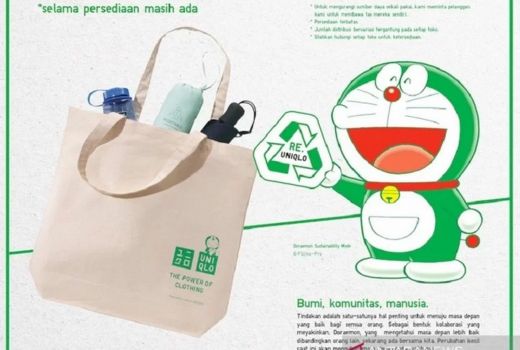 Sumbang Pakaian di UNIQLO Bisa Dapat Tas Lucu Doraemon - GenPI.co BALI