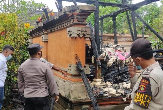 Balai Bali Tabanan Alami Kebakaran, Polisi Sebut Kerugiannya - GenPI.co BALI