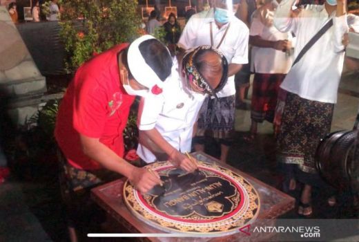 Dana Rp21 M, Alun-alun Bangli Bali Diresmikan Gubernur Koster - GenPI.co BALI