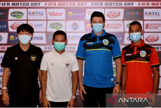 Indonesia vs Timor Leste Tanpa Penonton, Shin Tae-yong Bilang Ini - GenPI.co BALI