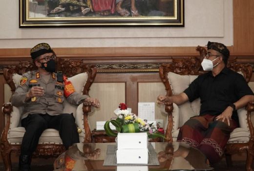 Kapolresta Denpasar Bali Datangi Wali Kota Jaya Negara, Ada Apa? - GenPI.co BALI