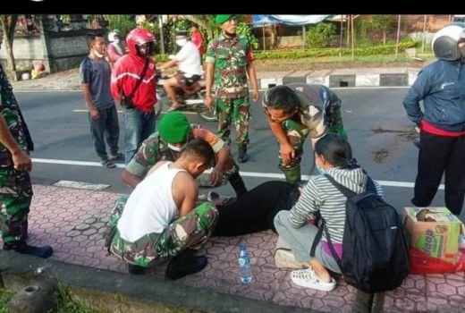 Viral! Aksi Prajurit TNI Sobek Loreng di Koramil Klungkung Bali - GenPI.co BALI
