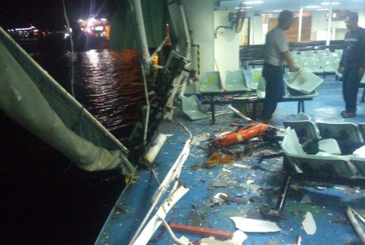 Geger 2 Kapal Feri Jawa-Bali Tabrakan di Ketapang, Pemicunya? - GenPI.co BALI
