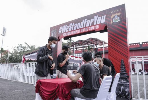 Demi Dapat Dukungan Fans, Bali United Galakkan Vaksin Booster - GenPI.co BALI