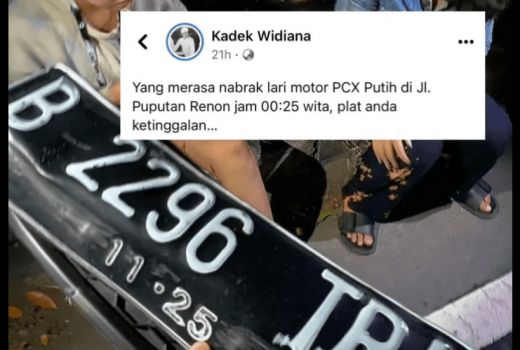 Bali Viral! Media Asing Sorot Tabrak Lari Plat Mobil Tertinggal - GenPI.co BALI