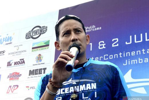 Menparekraf Sandiaga Uno Sesumbar Bali Gudangnya Wisata Olahraga - GenPI.co BALI