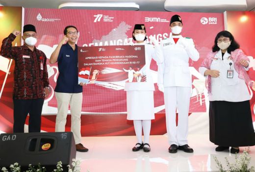 BRI Gelontorkan Dana Pendidikan bagi 68 Paskibraka - GenPI.co BALI
